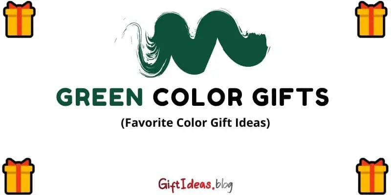 Green color gifts