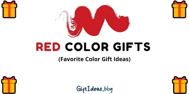 Red color gifts
